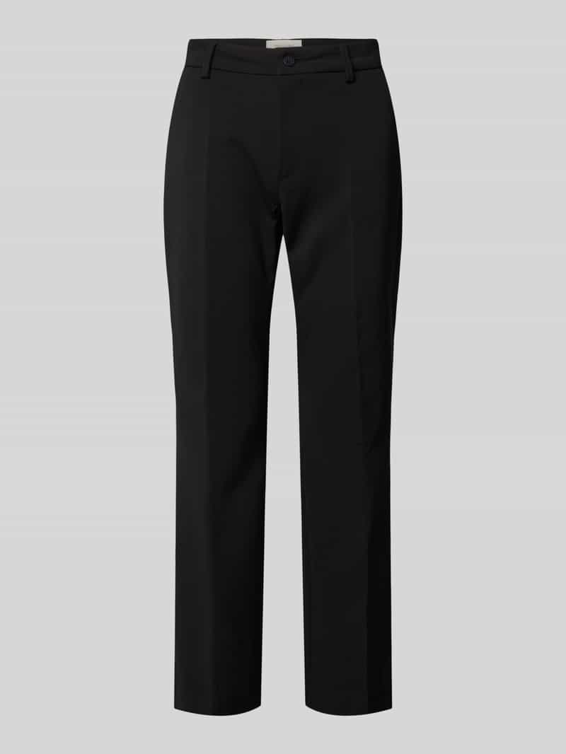 FREE QUENT Slim fit stoffen broek met verkort model 'Isadora'