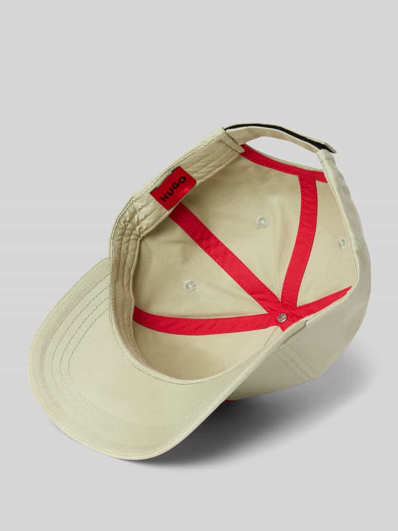 HUGO Baseballpet met labelpatch model 'Men-X'