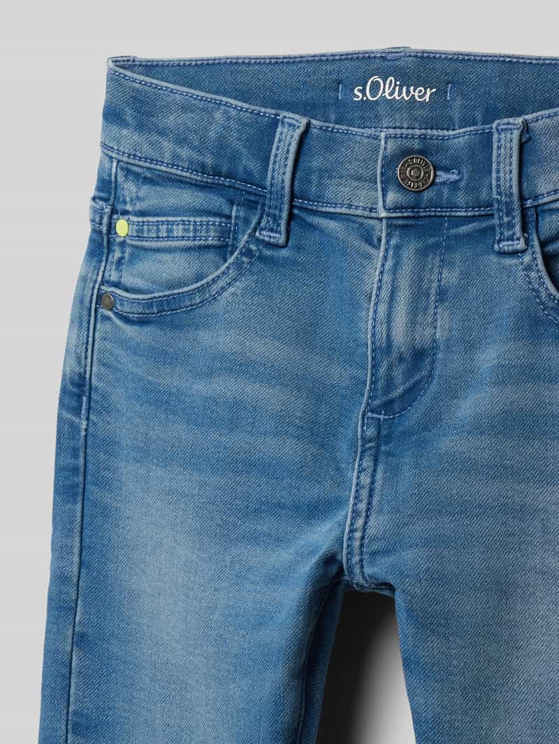 s.Oliver RED LABEL Regular fit jeans van katoenmix model 'PELLE'