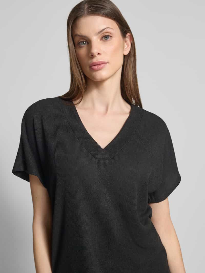Soyaconcept T-shirt met V-hals model 'Delia'