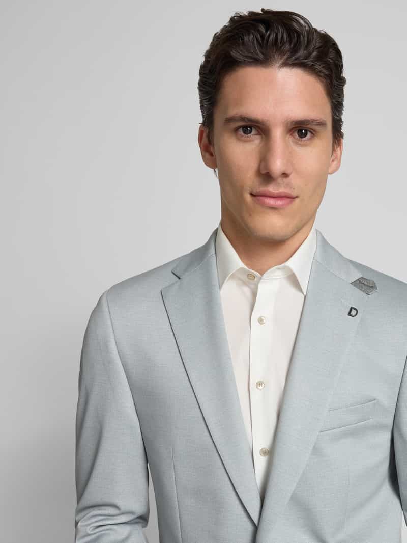 Digel Modern fit colbert met paspelzak op de borst model 'Ezzo'