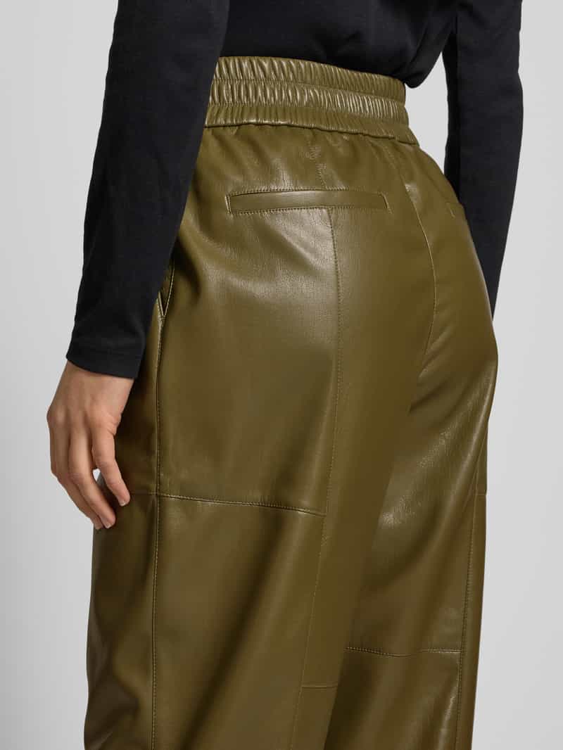 Boss Orange Stoffen broek met elastische band model 'Taiya'