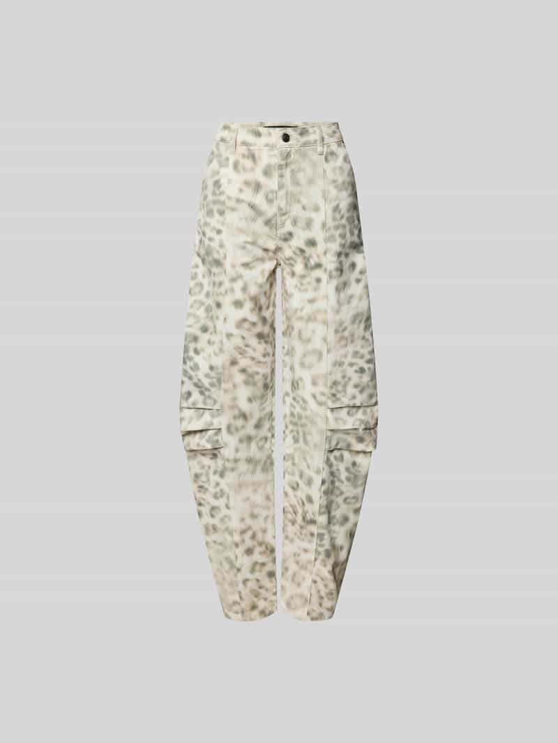 Loose fit jeans van biologisch katoen