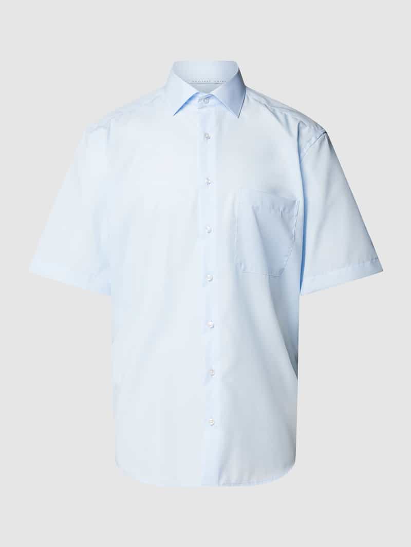 ETERNA COMFORT FIT Comfort fit zakelijk overhemd in effen design