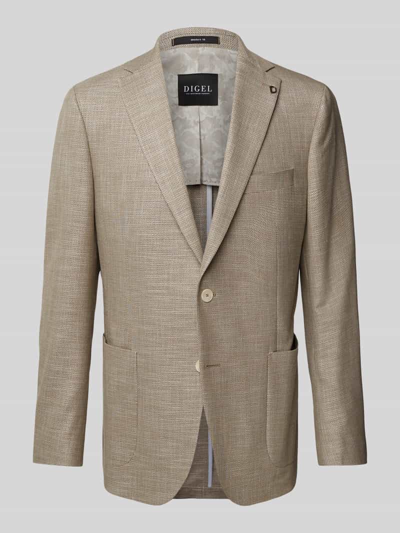Digel Modern fit colbert met opgestikte zakken model 'Edward'