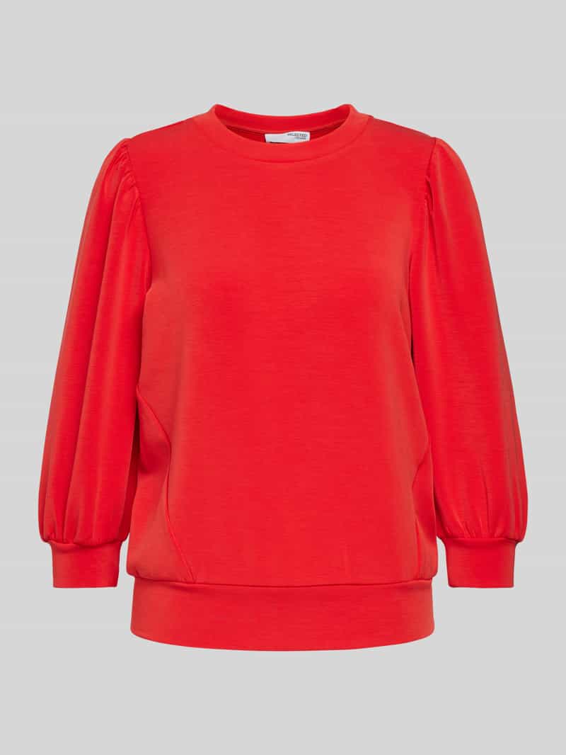 Selected Femme Sweatshirt met 3 4-mouwen model 'TENNY'