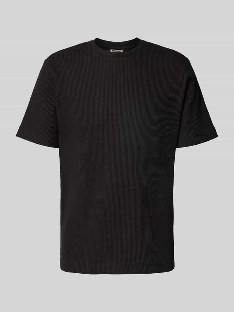 Only & Sons Regular fit T-shirt van katoenmix