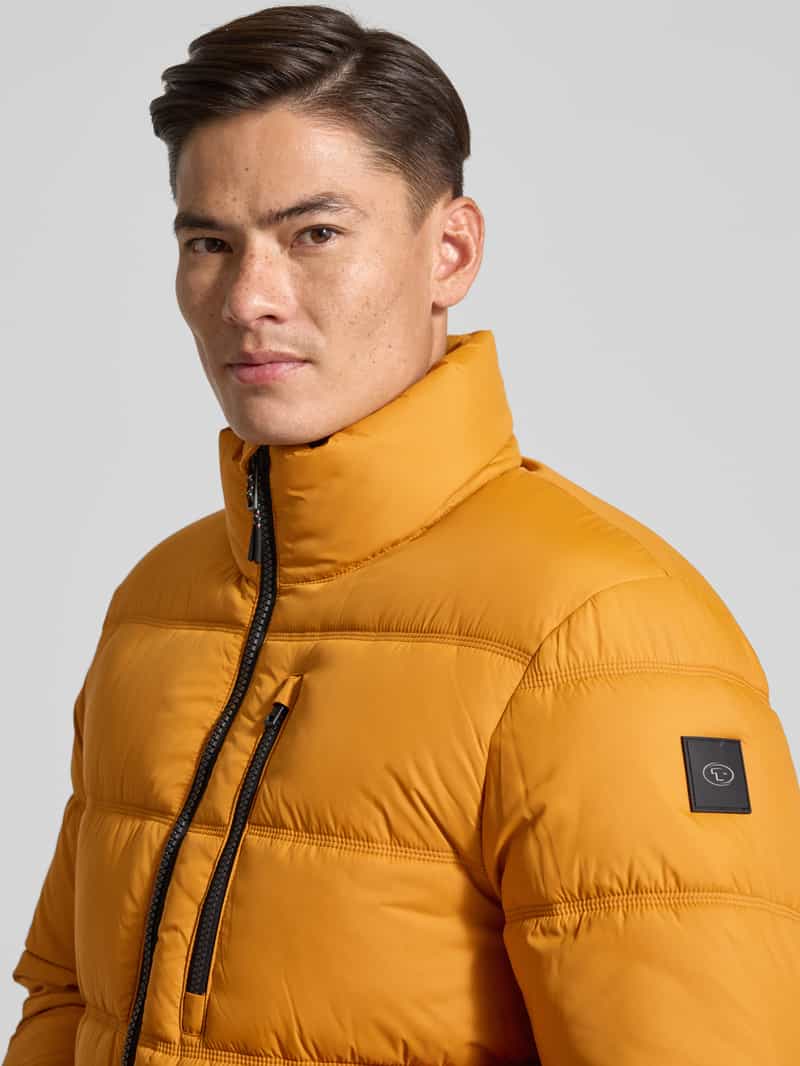 Tom Tailor Regular fit gewatteerd jack met opstaande kraag