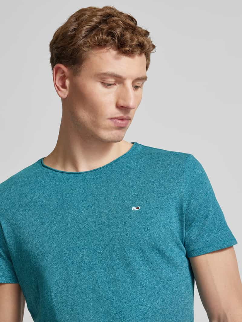 Tommy Jeans Slim fit T-shirt met ronde hals