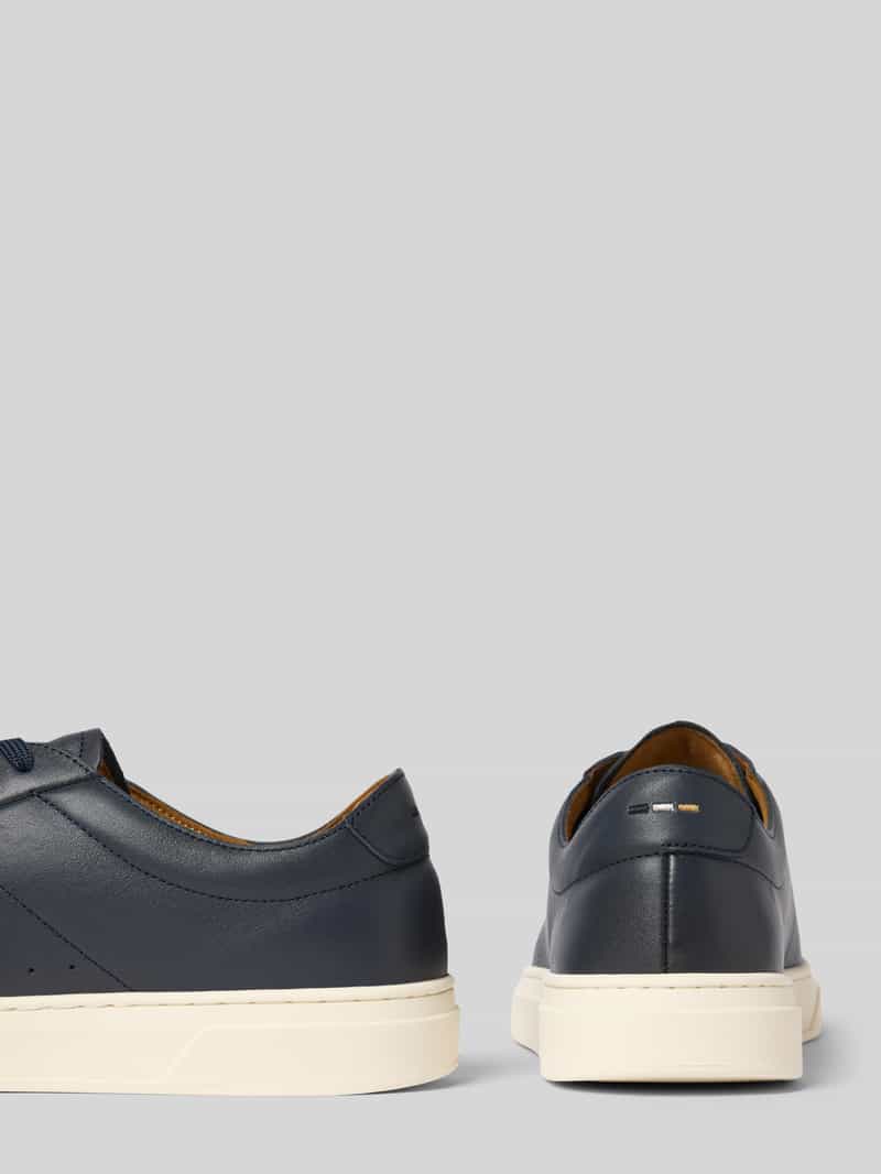 Boss Lage sneakers van leer model 'KIERAN_TENN_BUSTD'