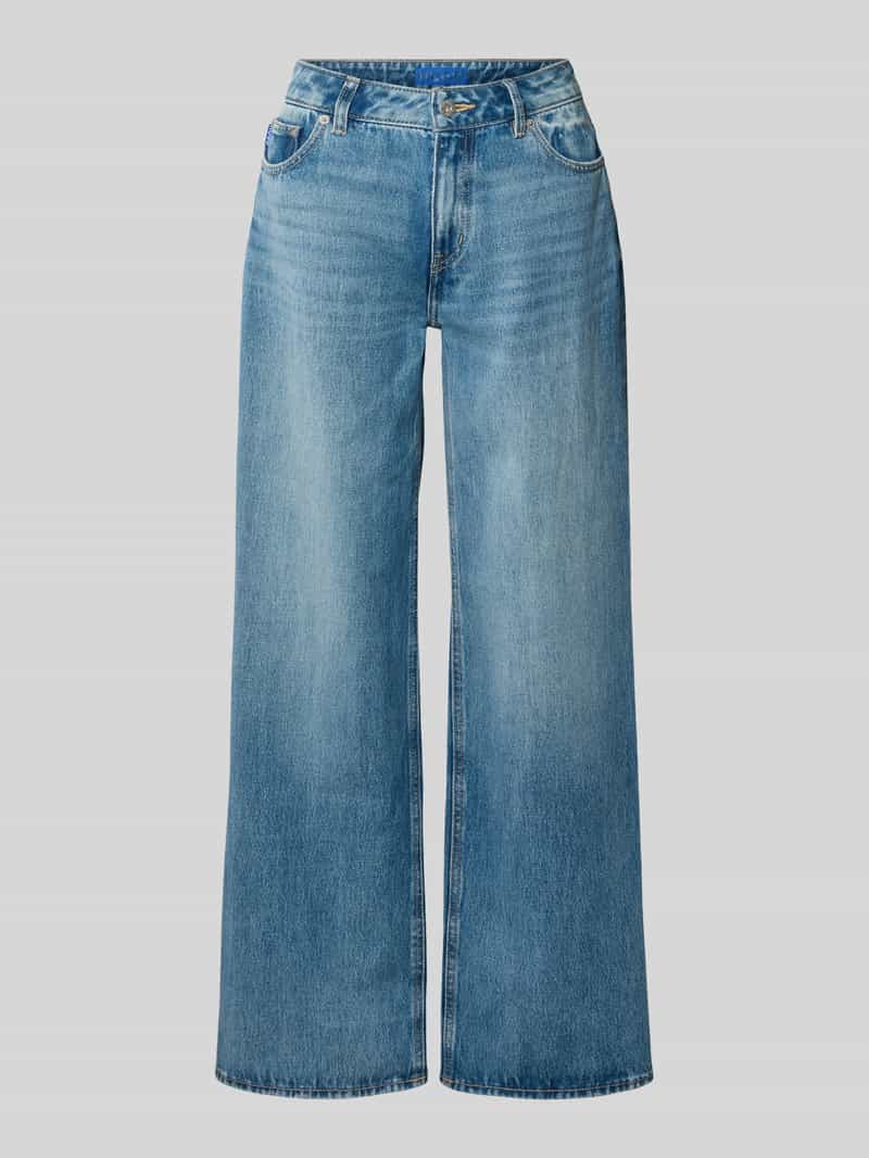 Hugo Blue Baggy jeans van puur katoen model 'GAMALA'