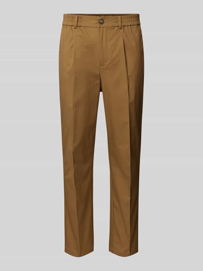 casual friday Stoffen broek met elastische band model 'Marc'