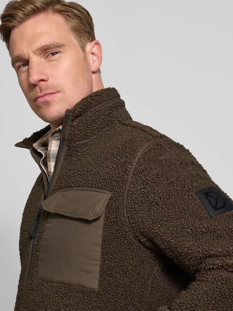 Didriksons Fleecejack met borstzak model 'PETER'