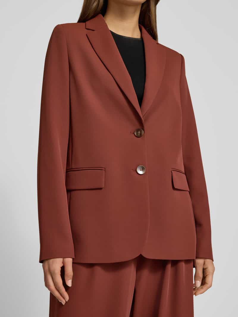 s.Oliver BLACK LABEL Regular fit blazer van twill