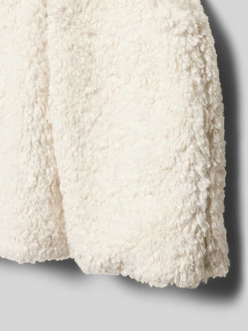 s.Oliver RED LABEL Regular fit gilet van teddybont met effectgaren