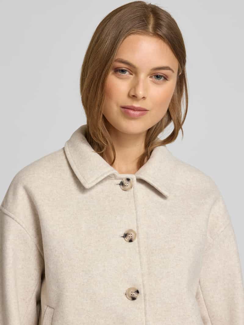 Vila Regular fit jack met imitatiebont model 'Quinn'