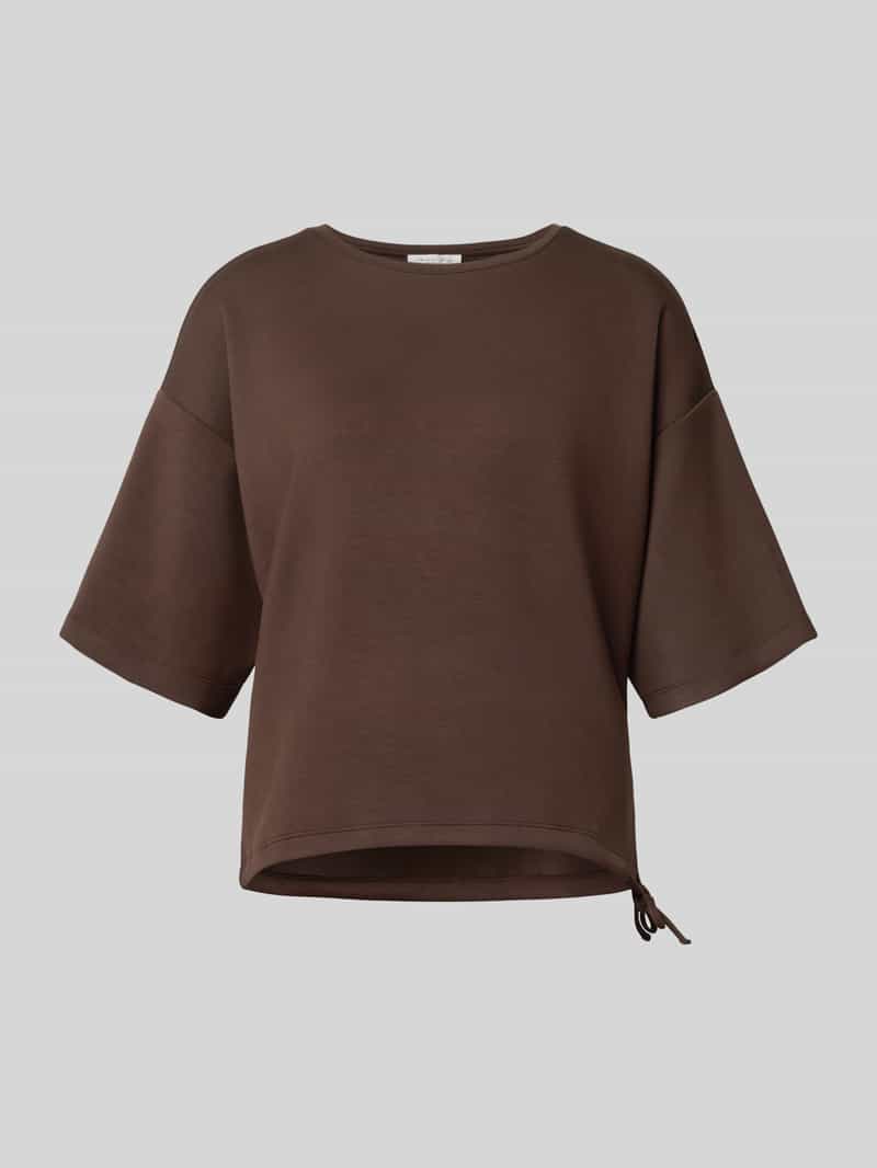 Christian Berg Woman Sweatshirt met 1 2-mouwen en ronde hals