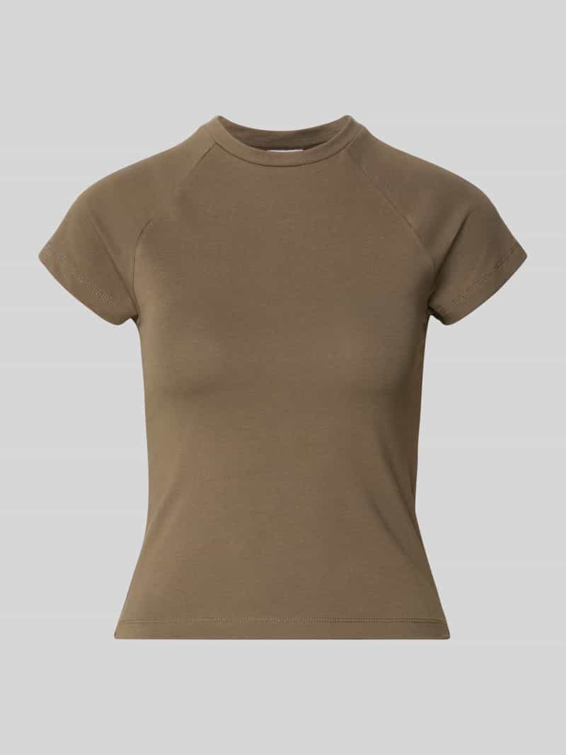 Noisy May T-shirt met raglanmouwen model 'KATINKA'