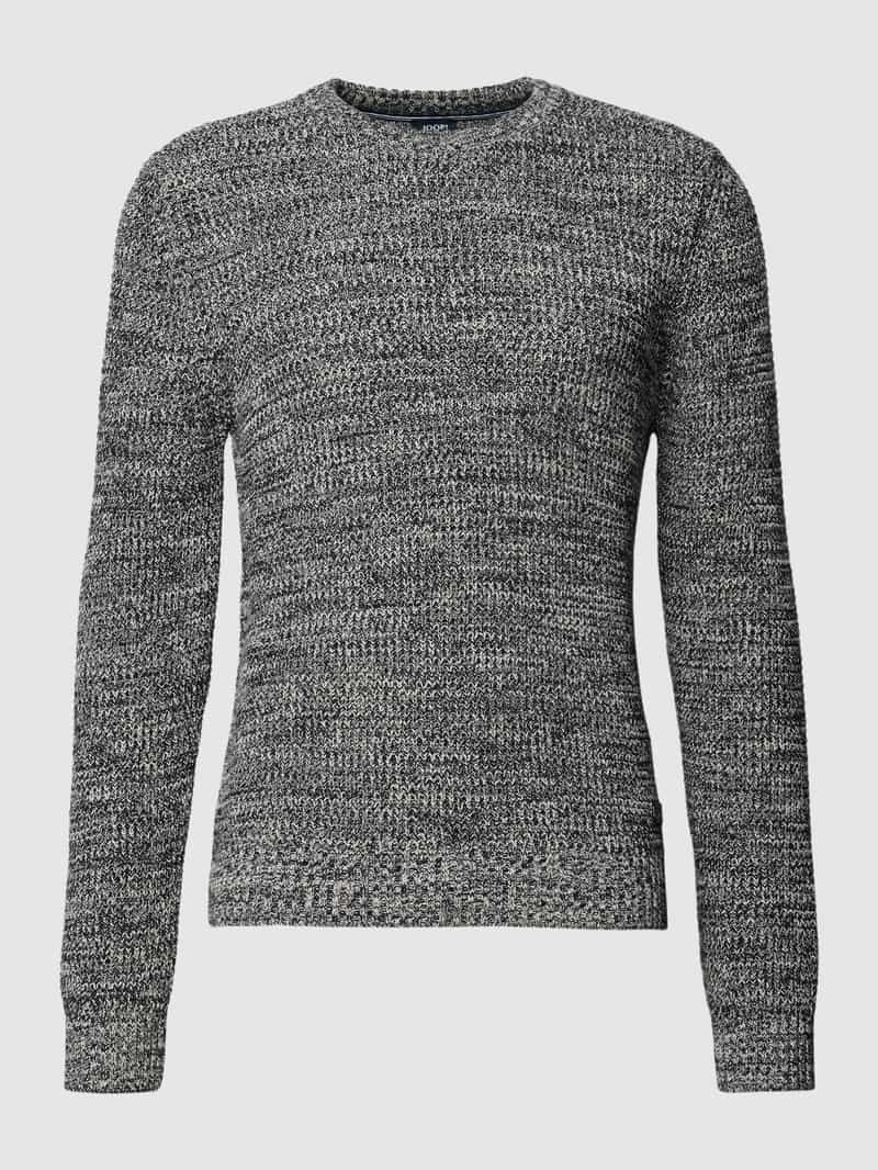 JOOP! JEANS Gebreide pullover met labeldetail model 'Marvin'