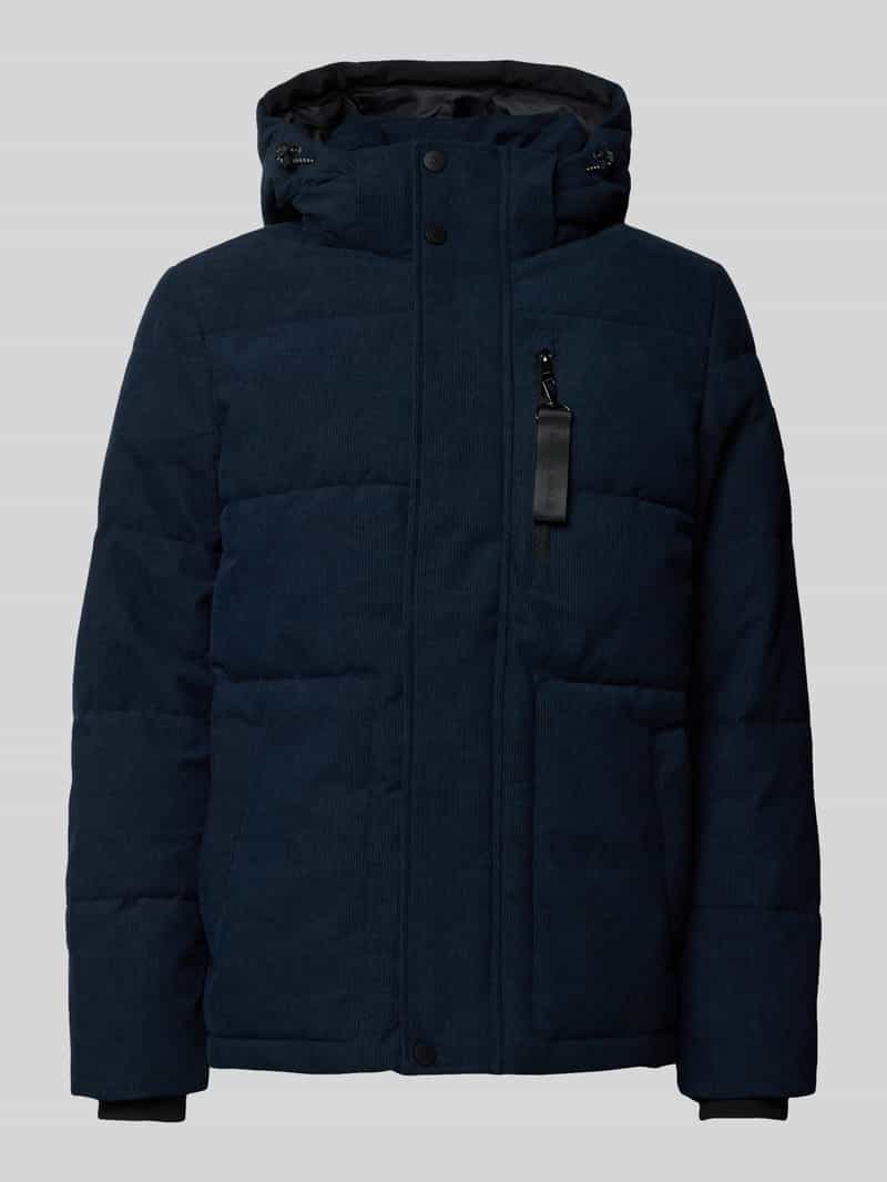 Tom Tailor Regular fit bodywarmer met afneembare capuchon