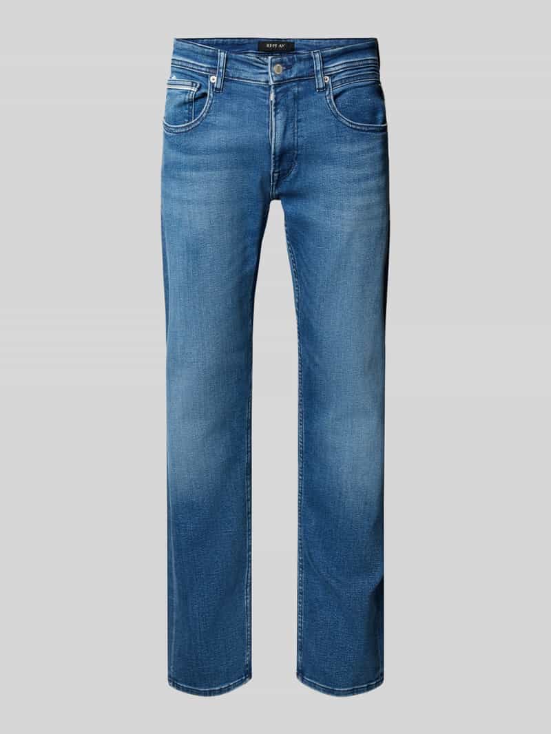 Replay Straight leg jeans in 5-pocketmodel model 'GROVER'