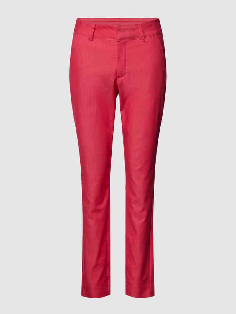 Kaffe Regular fit broek met steekzakken opzij model 'Kalea'