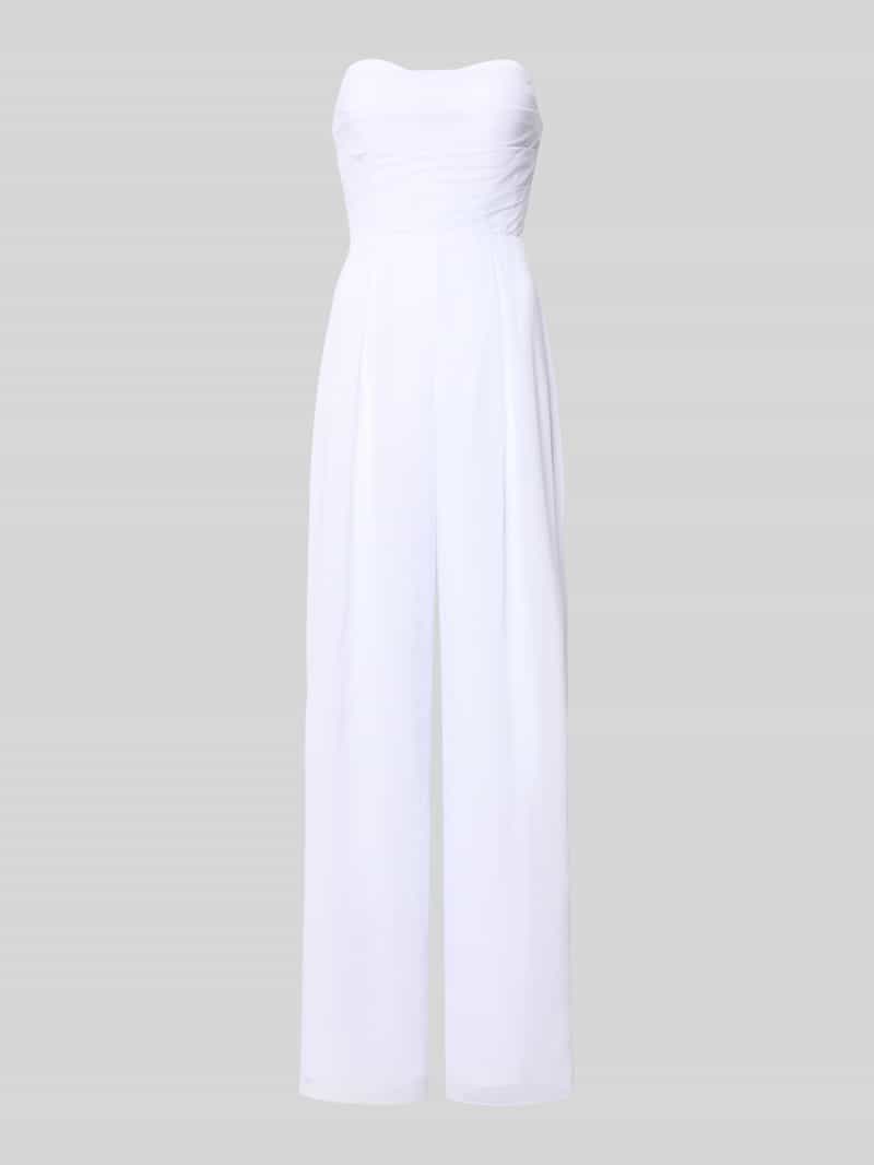 jumpsuit met vetersluiting