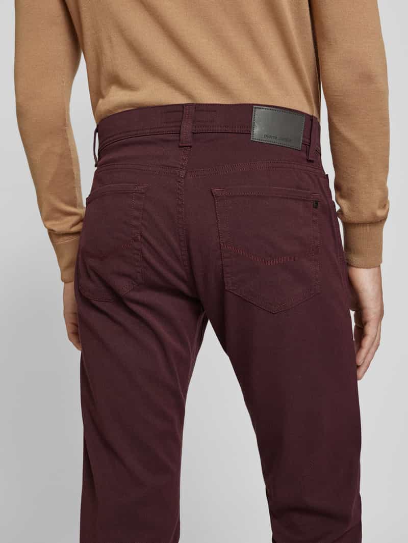 Pierre Cardin Smart fit chino met structuurmotief model 'Lyon'