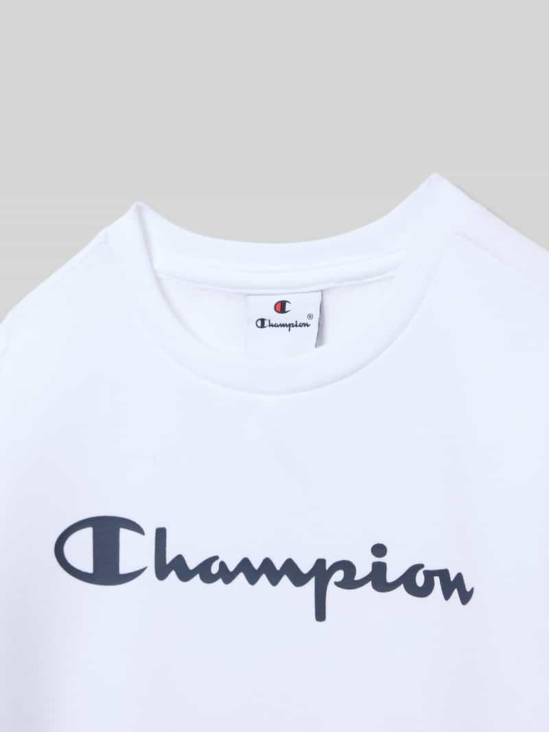 Champion Sweatshirt met labelprint