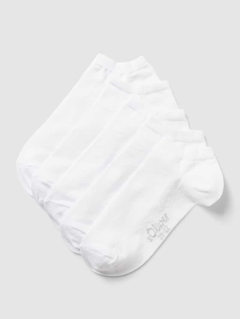 Sneakersokken met stretch in een set van  paar s.Oliver RED LABEL