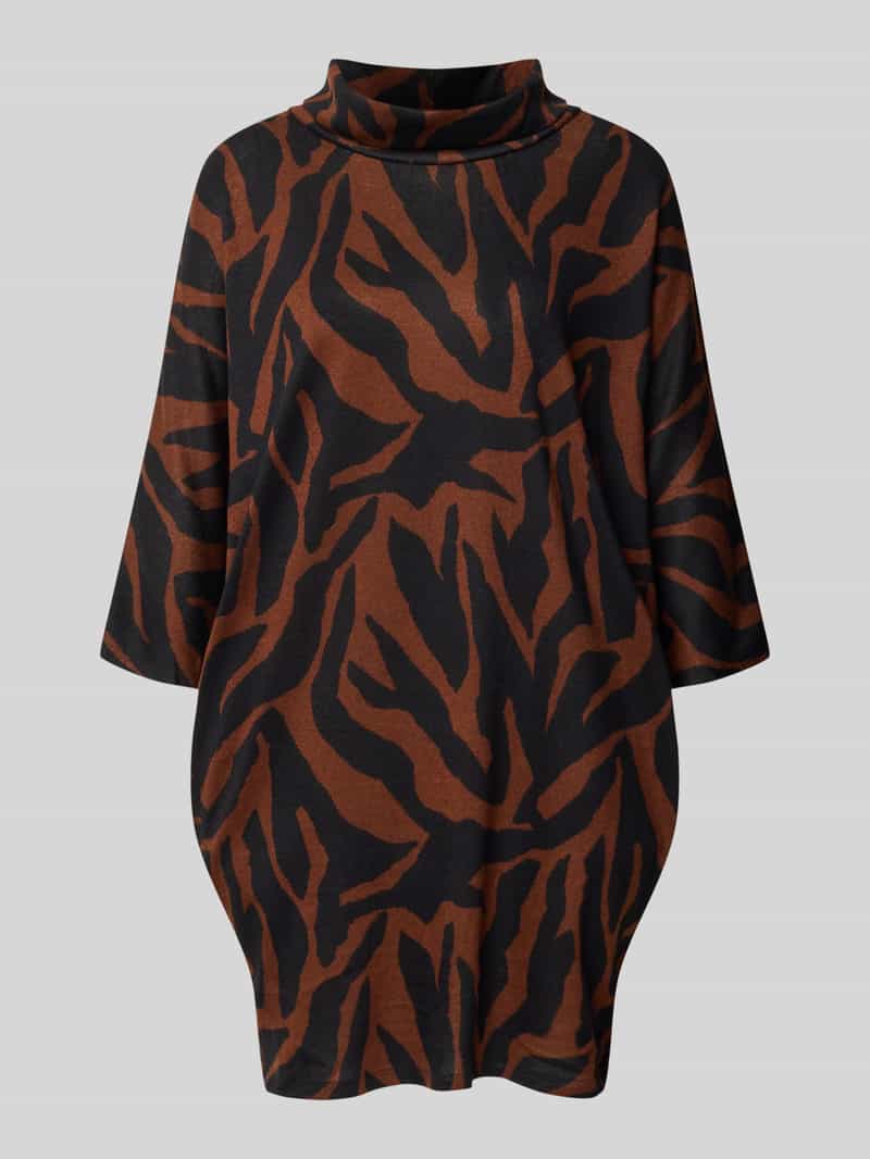 Apricot Mini-jurk met zijwaartse steekzakken