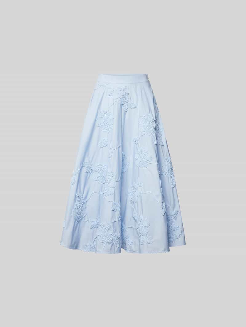 Midirok met naadritssluiting