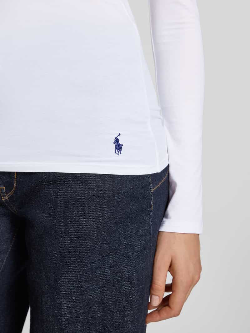 Polo Ralph Lauren Shirt met lange mouwen en logostitching