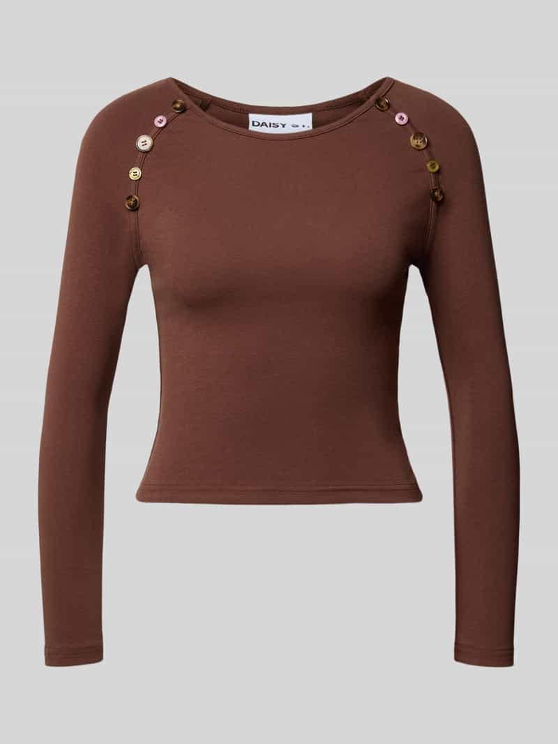 Daisy street Longsleeve met knopen model 'EMIE'