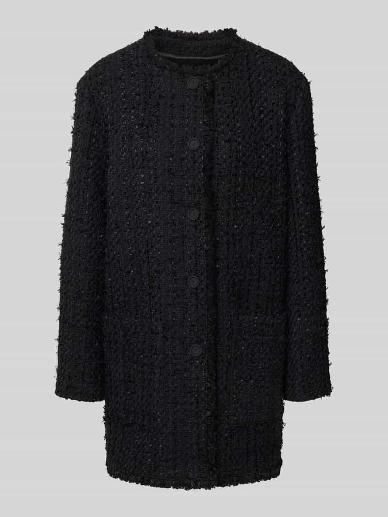 Boss Regular fit lange blazer van katoenmix model 'JOKILA'