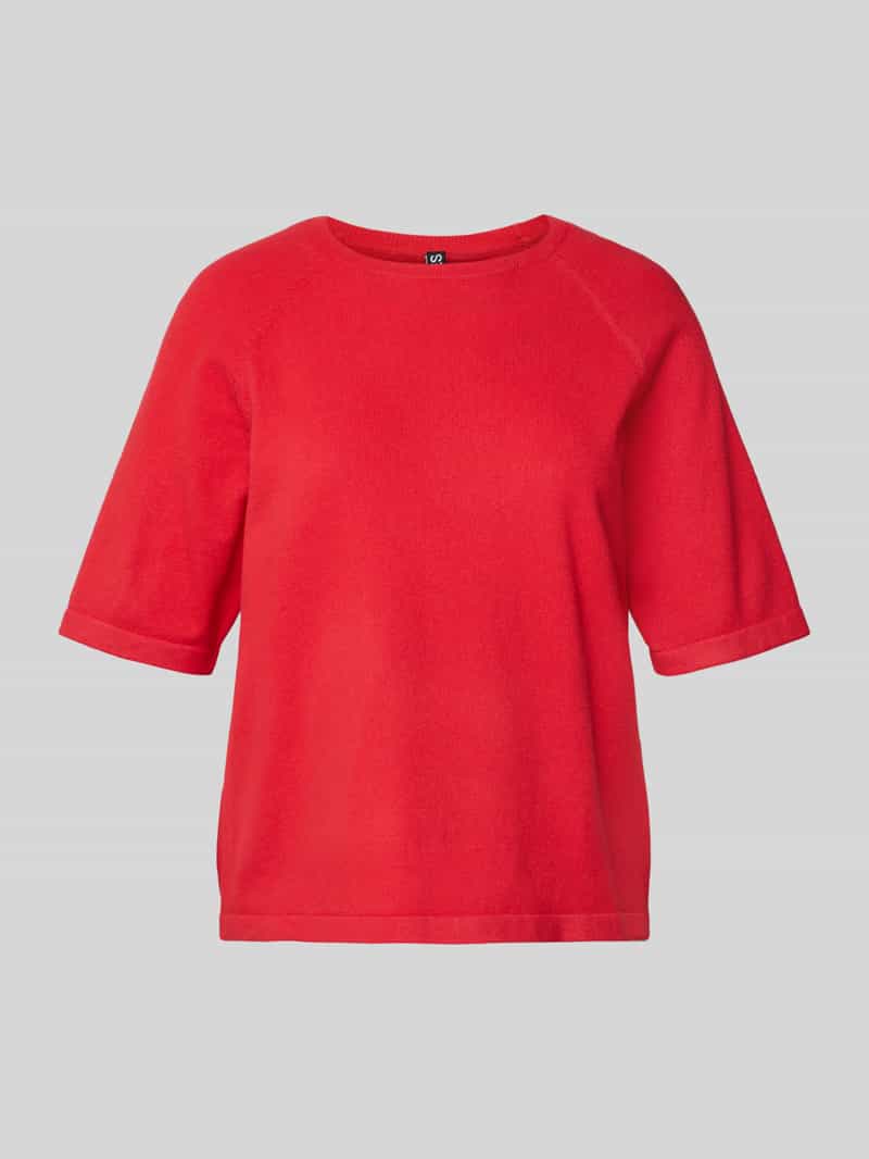 Pieces Regular fit T-shirt met raglanmouwen model 'BREE'