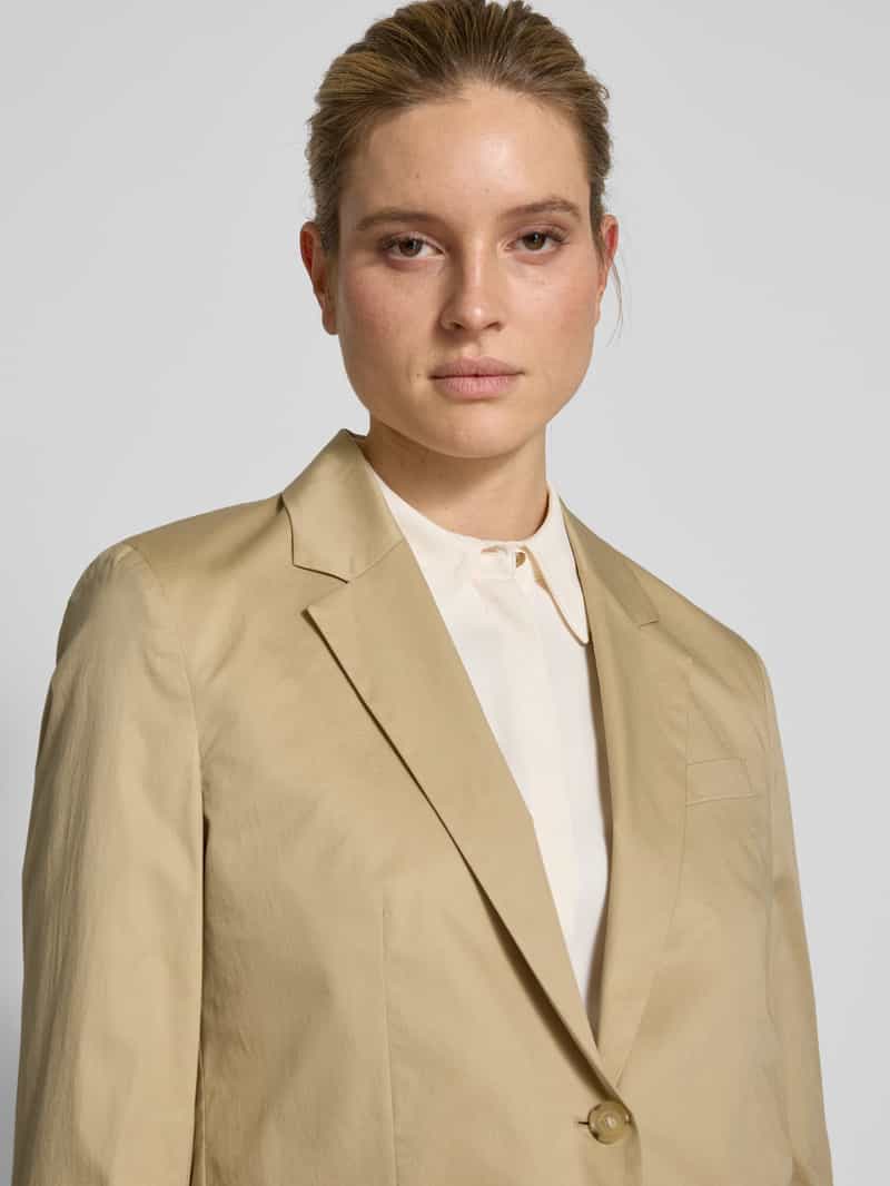 Boss Blazer met paspelzak op de borst model 'Jupan'