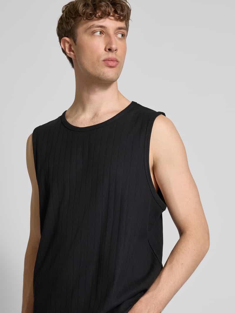 Jack & Jones Premium Tanktop in riblook model 'BLACHUCK'