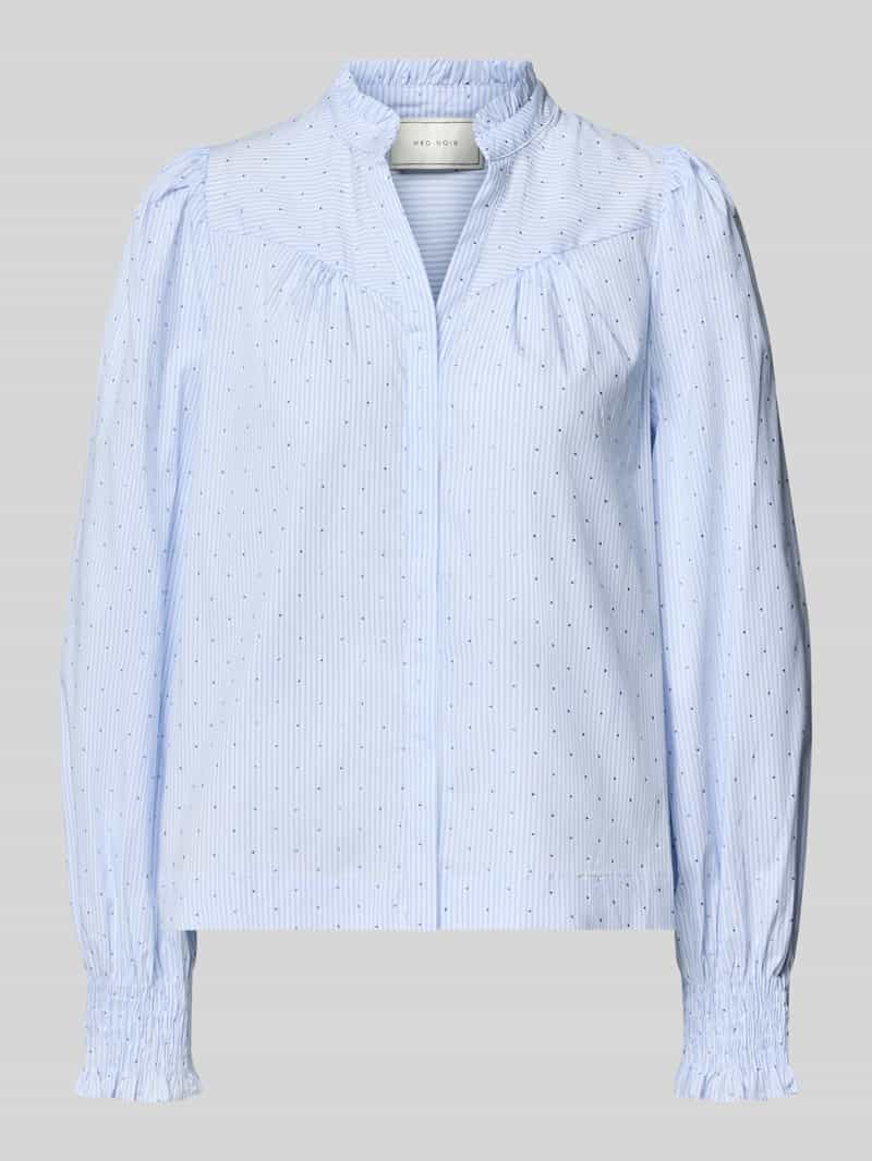 NEO NOIR Regular fit blouse met v-hals model 'Astrida'