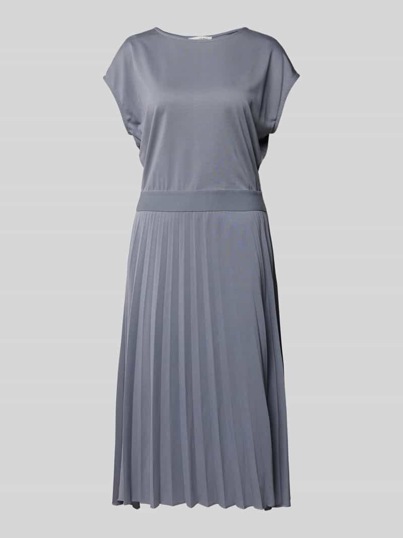 Marc O'Polo Getailleerde jerse-jurk met elastische taille en geplooide rok