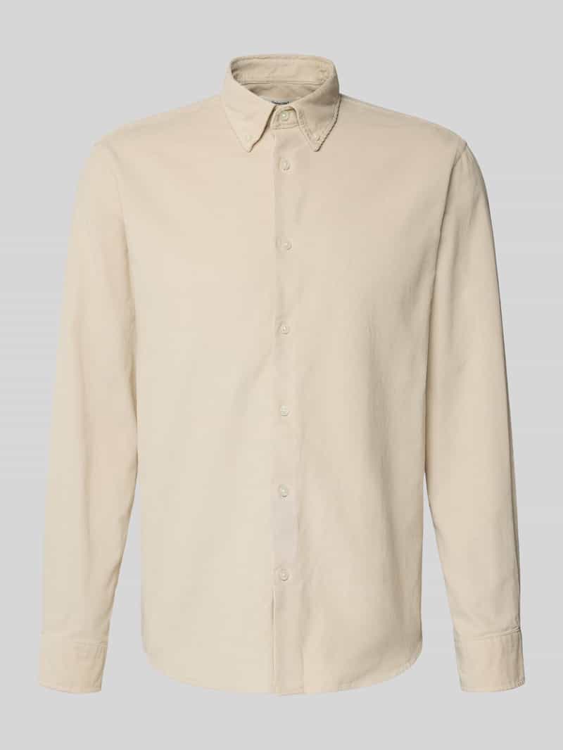 Selected Homme Regular fit ribcordoverhemd van puur katoen model 'DANNI'