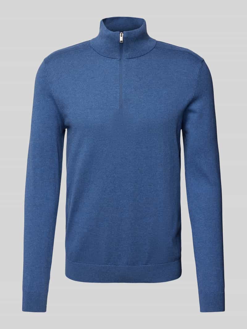 Selected Homme Gebreide pullover met ribboorden model 'BERG'
