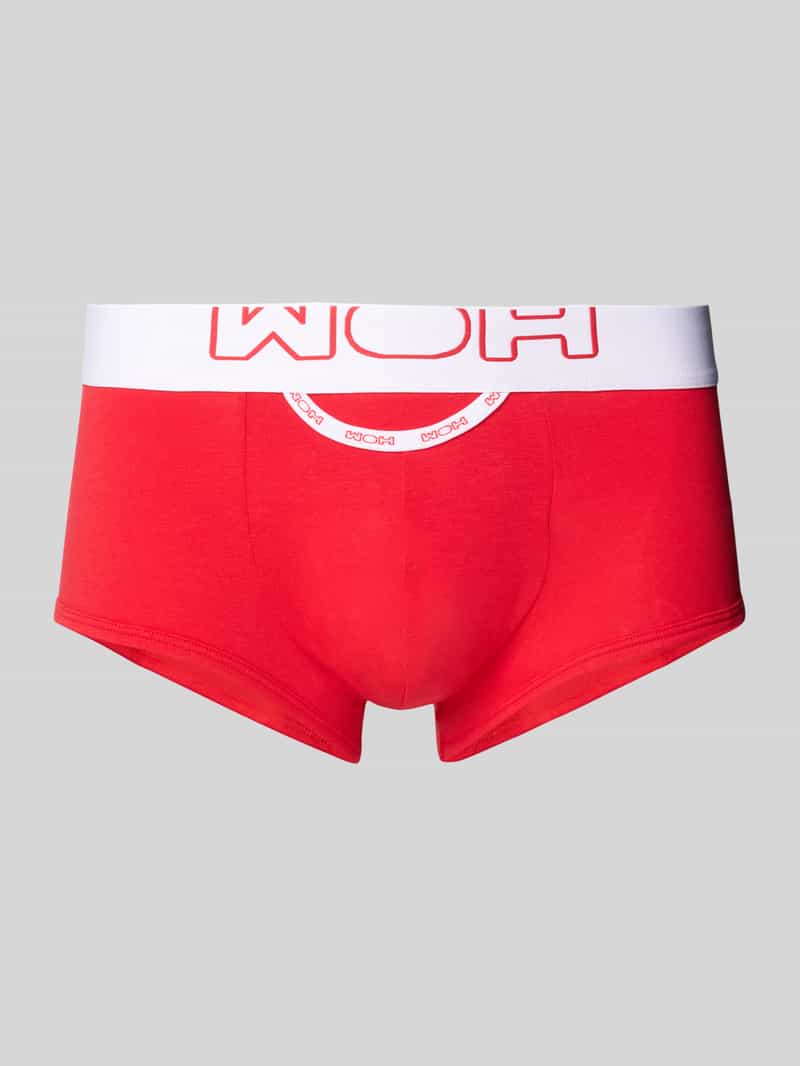 Boxershort met elastische band met label