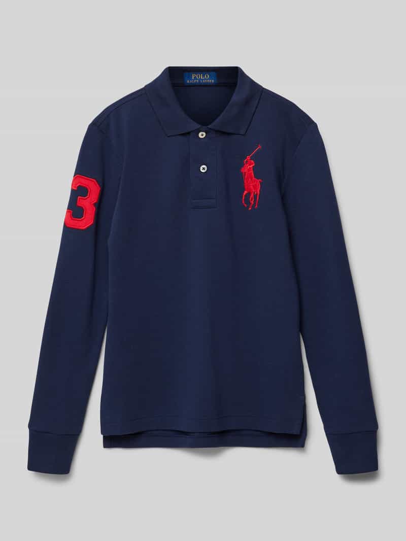 Polo Ralph Lauren Teens Slim fit poloshirt met logostitching