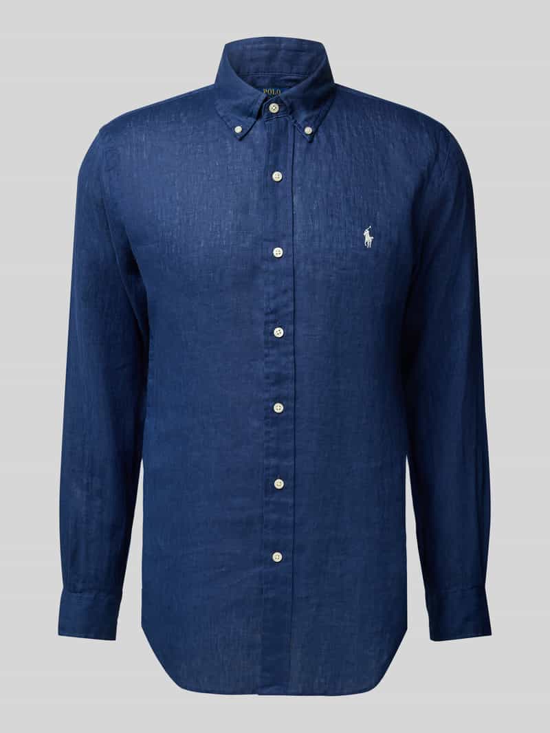 Polo Ralph Lauren Regular fit linnen overhemd met button-downkraag