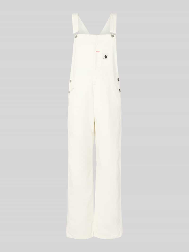 Jumpsuit met borstzak model 'BIB'