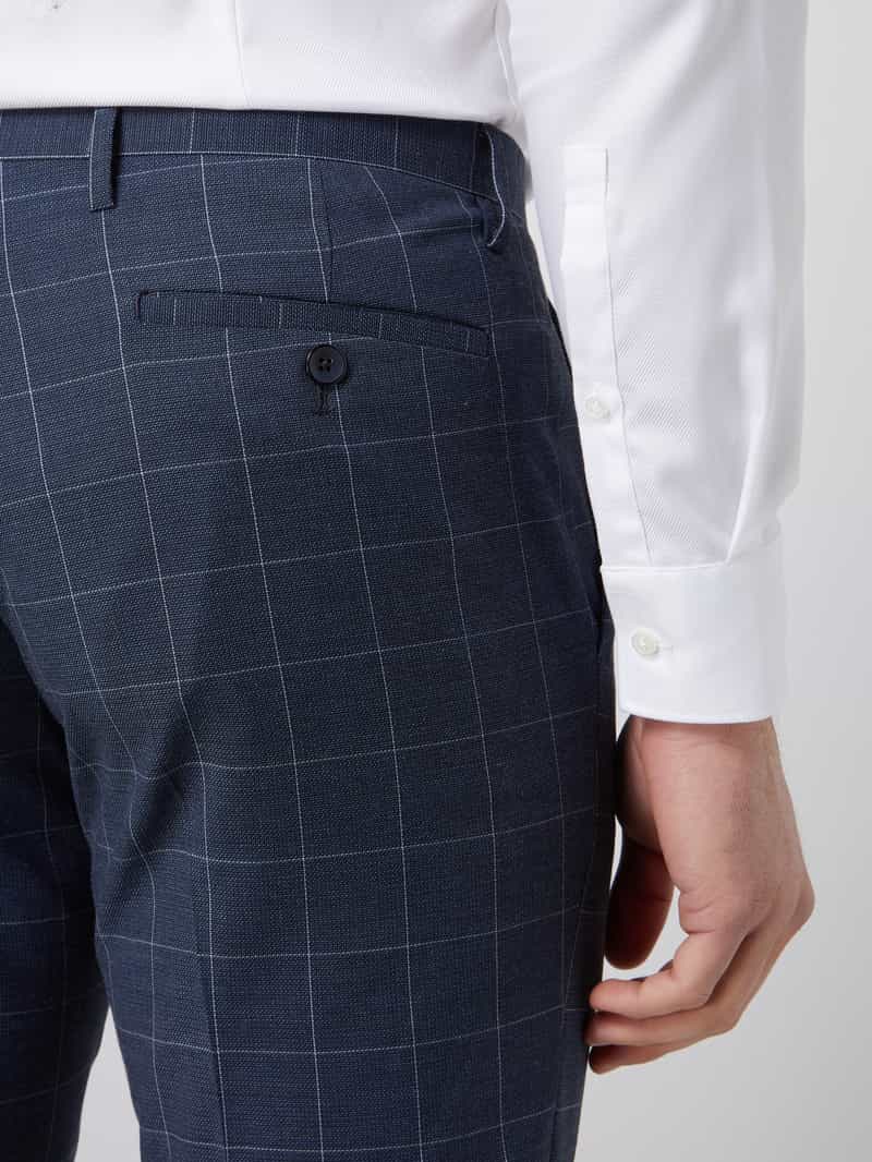 MCNEAL Pantalon met stretch en rechte pasvorm model 'Steve'