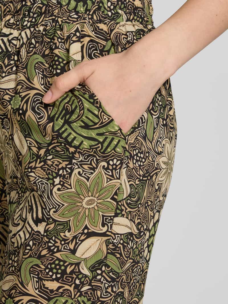 Soyaconcept Stoffen broek met elastische band model 'ROSINE'