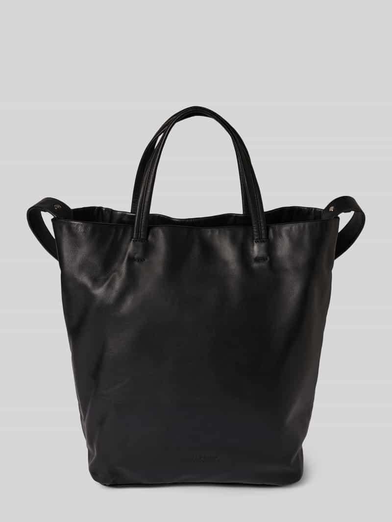 Liebeskind berlin Leren handtas met labeldetail, model 'Hera'