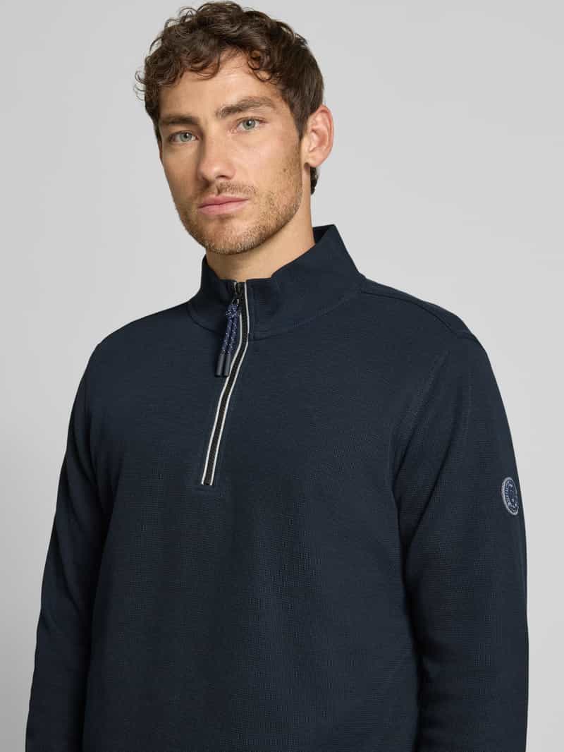 Lerros Sweatshirt met opstaande kraag model 'SELANIK'